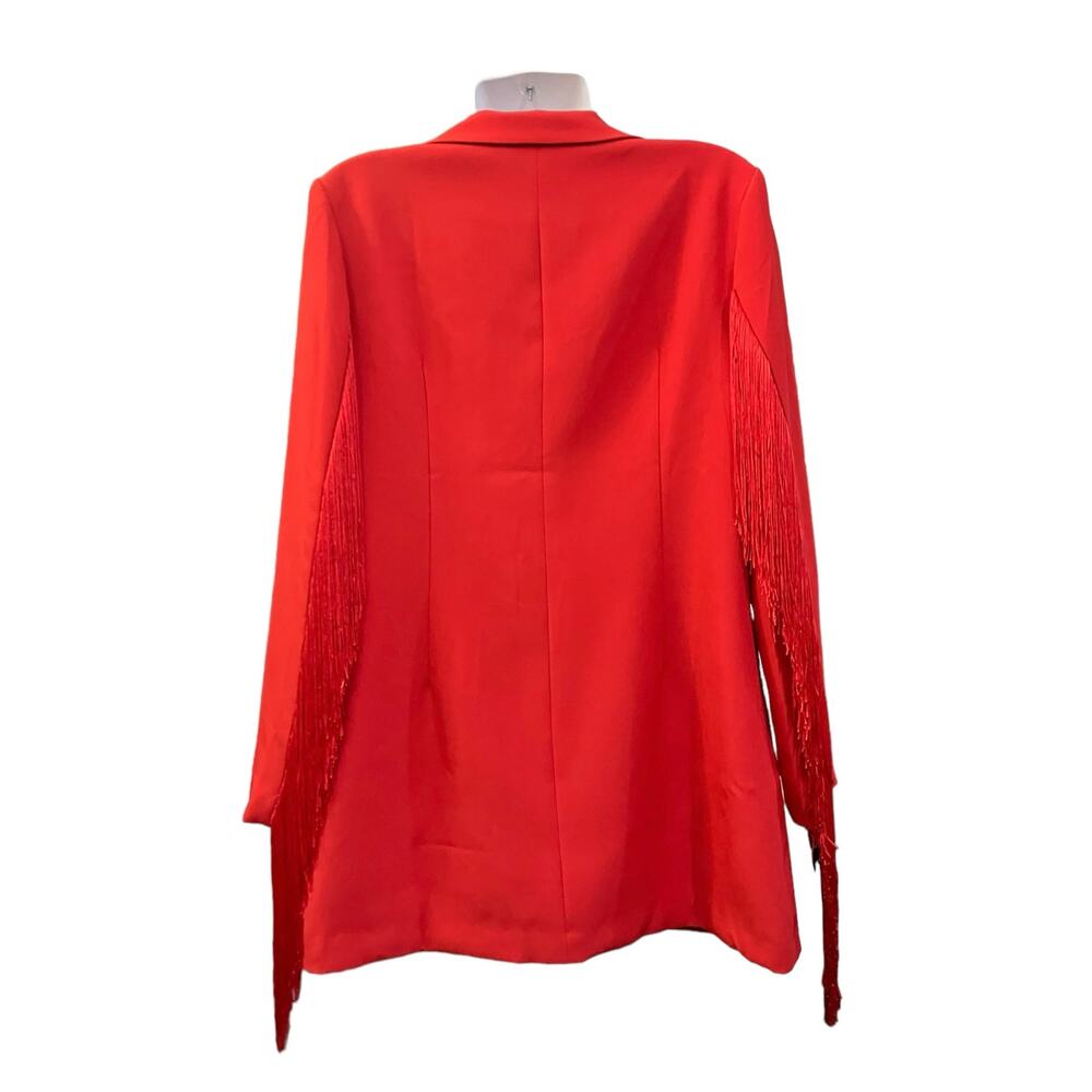 BiBi Red Blazer - Picture 2 of 14